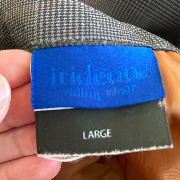 GUC Irideon Riding Wear Insulated Houndstooth Coat Size L - Picture 4 of 16